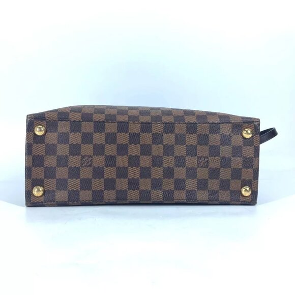 LOUIS VUITTON N41582 Damier Brompton 2WAY Shoulder Bag Tote Bag Hand Bag - Picture 5 of 14